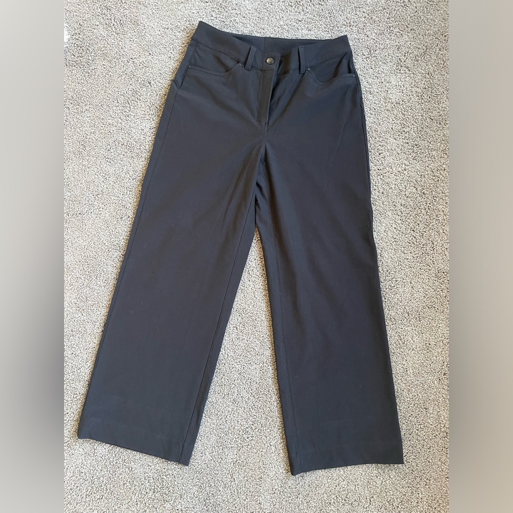 NWOT City Sleek 5-pocket High Rise Wide Leg Pant Full Length *Light Utilitech